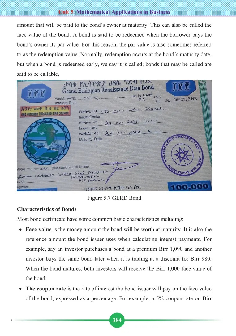 Grade 12 Maths Unit 5 Math in Business | Atenu